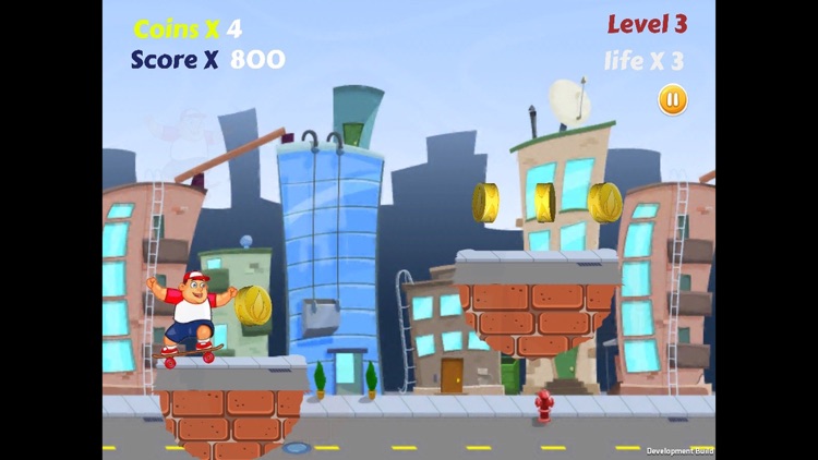 Skateboard Runner 2D