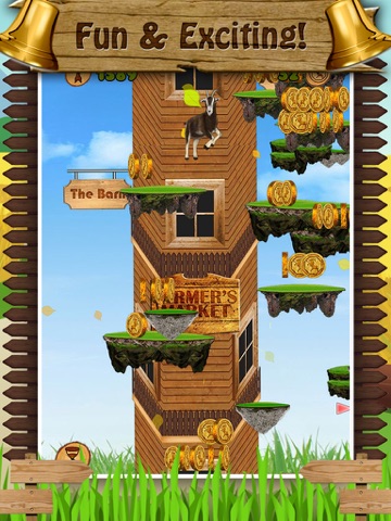 Goat Jump Madness Game FREE iPad screenshot
