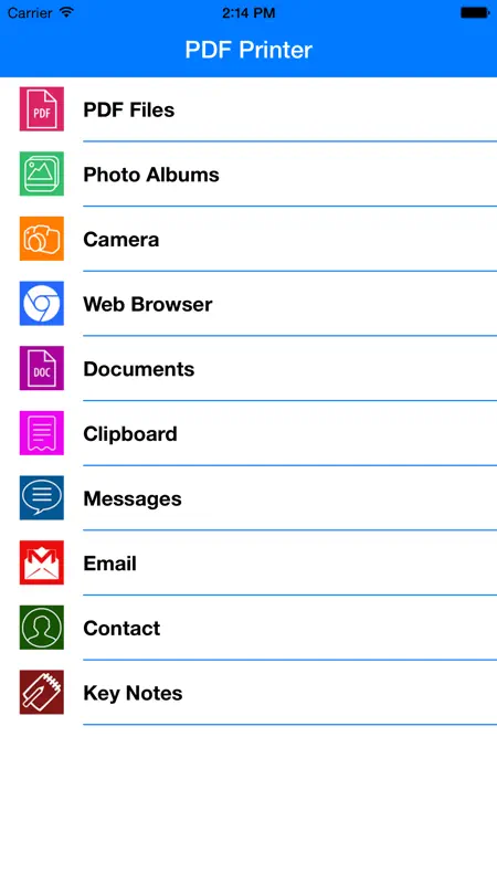 PDF Printer Premium - Share your docs within seconds screenshot 1 of 1