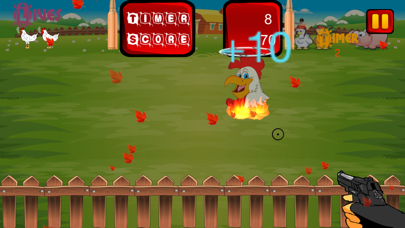 Screenshot #3 pour Run Chicken Run - Chicken Shooter Game