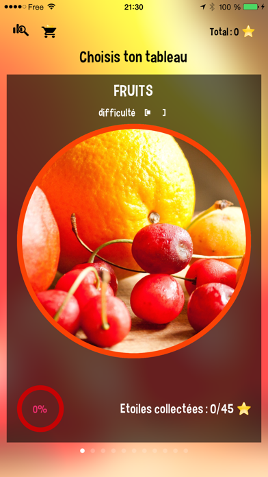 Screenshot #1 pour Fruits & Légumes