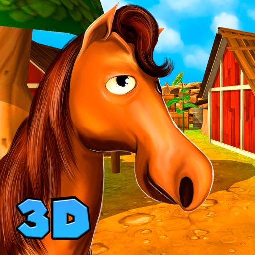 Farm Horse Survival Simulator 3D icon