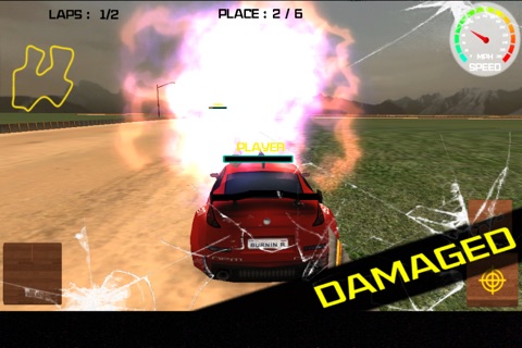 3D Combat Driving Speed Shooting Game for Free screenshot 2