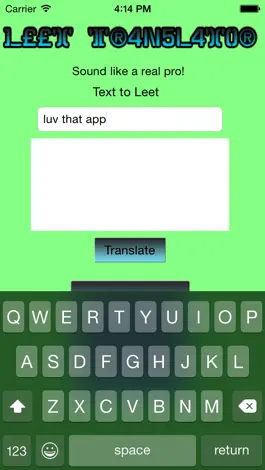 Game screenshot Leet Translator mod apk
