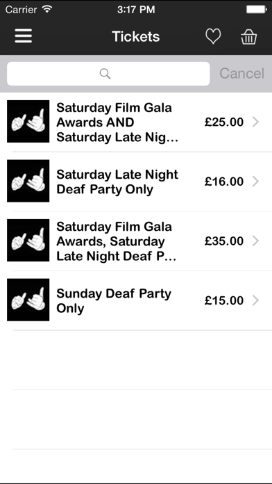 How to cancel & delete Deaffest from iphone & ipad 3