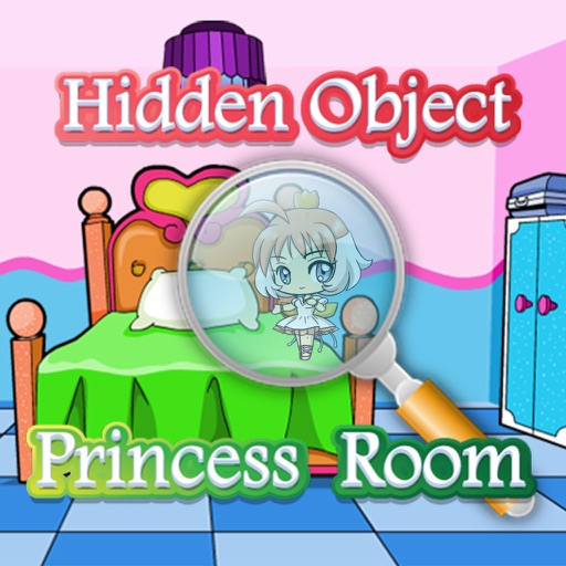 Princess Room Hidden Object - Kids Free Game Icon