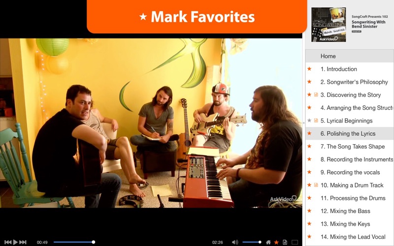 Songwriting With Bend Sinister thumbnail 4
