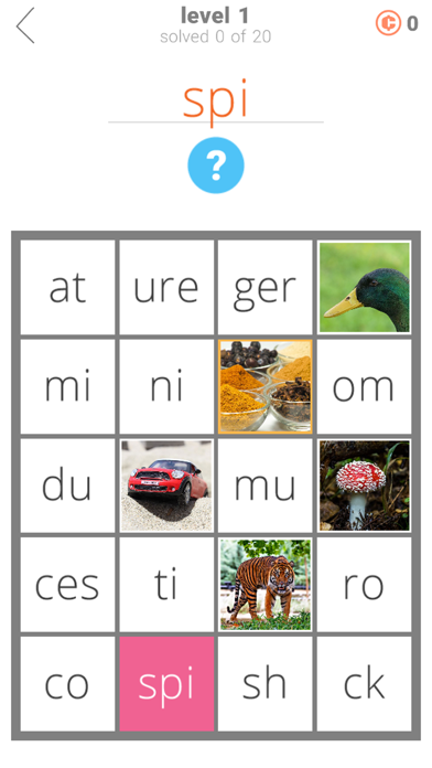 1 Pic 1 Clue: Word Search Game iPhone screenshot 5 - Games app