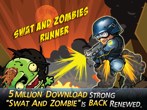 Screenshot #4 pour SWAT and Zombies Runner