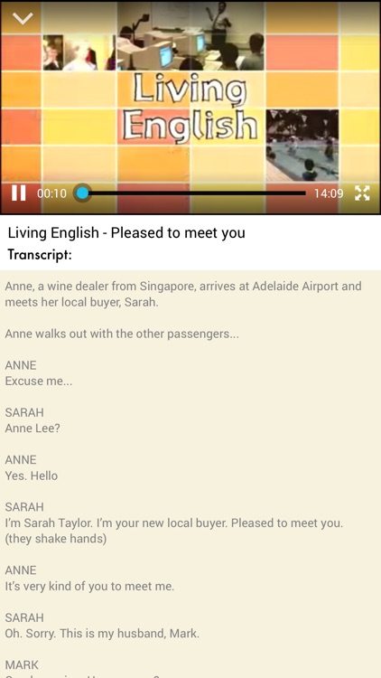 Living English - drama 'Sisters and Brothers'