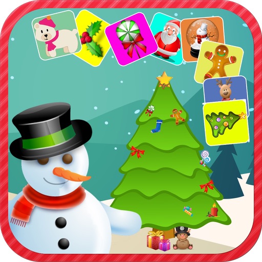 Christmas Match Pairs - Memory Training Game icon