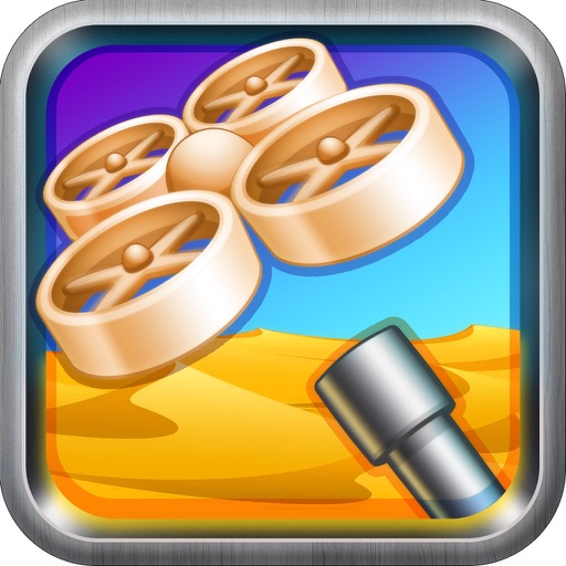 Training Soldier Drone Patrol - A Tank Turret Shooting Range FREE icon