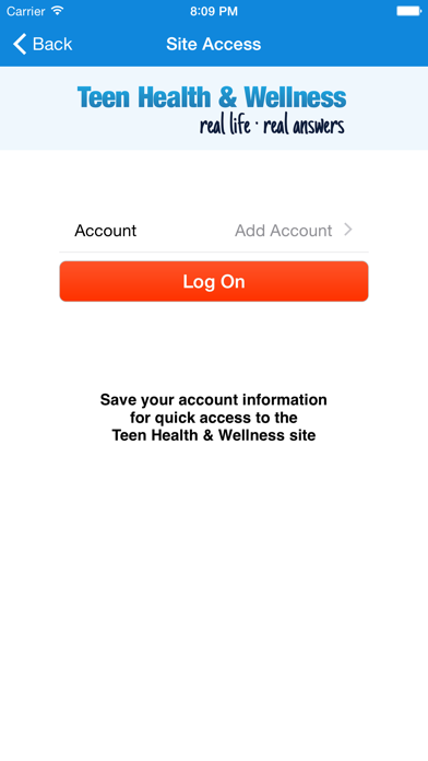 Teen Hotlines screenshot