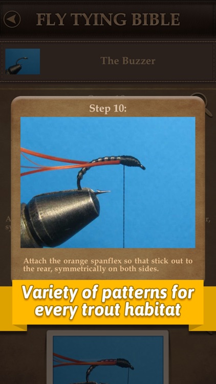Fly Tying Bible Trout Flies - Step by Step Fishing Tutorials for Tying Pro Patterns screenshot-4
