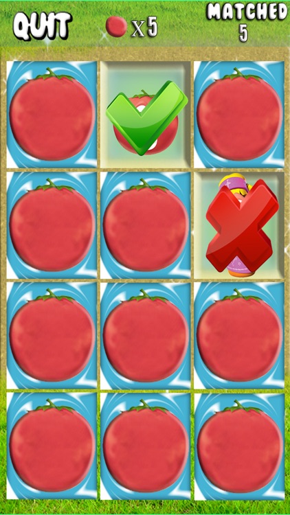 Cool Matching Game Multi Level for Veggietales