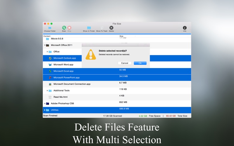 App screenshot