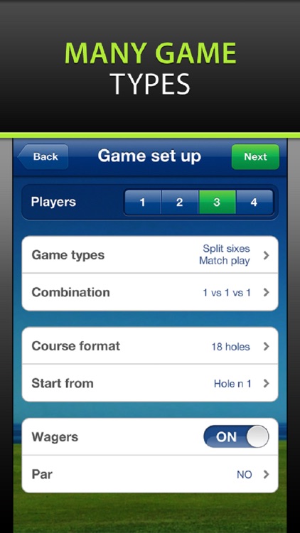 Mobitee Golf GPS Rangefinder Scorecard Flyover