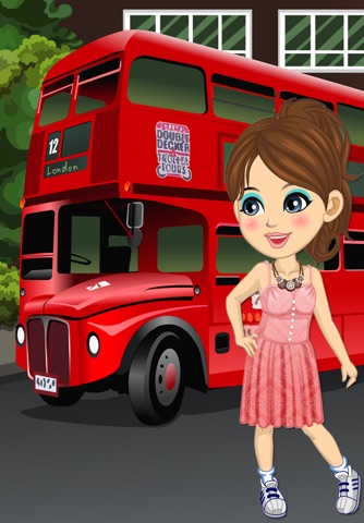 Dora in London – Dress up Dora and her little dog screenshot 2