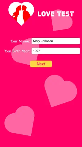 Game screenshot Love Test - Calculate Your Love Score Prank hack