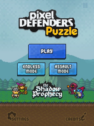 Pixel Defenders Puzzle на iPad