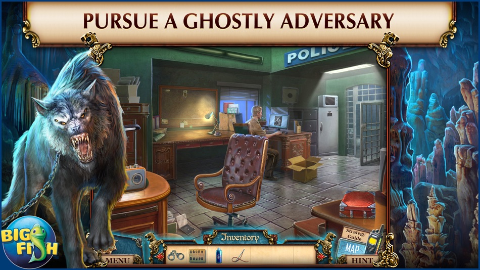 #2. Ghosts of the Past: Bones of Meadows Town - A Supernatural Hidden Objects Game (iOS) 由: Big Fish Games, Inc
