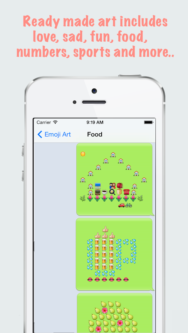 絵文字アートgallary Iphoneアプリ Applion