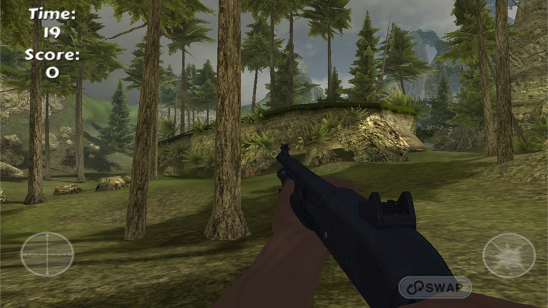 Sniper caza de los ciervos: Shooting selva salvaje Bestia 3D Juego Gratis screenshot 3