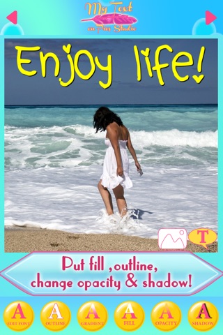 My Text on Pics Studio - Write Fancy Quotes and Messages on your Photos screenshot 3