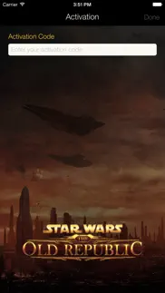 star wars: the old republic security key iphone screenshot 1