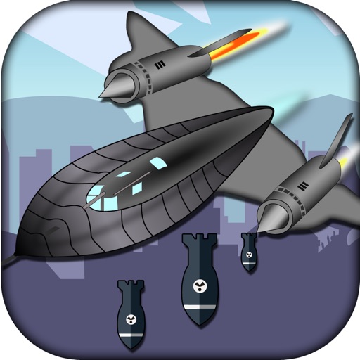 STEALTH BOMBER BLOW UP ATTACK - FUTURISTIC BUILDING BUSTER MANIA FREE icon