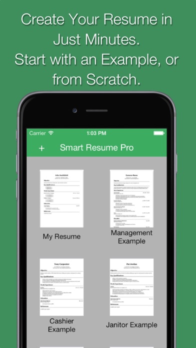 Screenshot #3 pour Smart Resume Pro