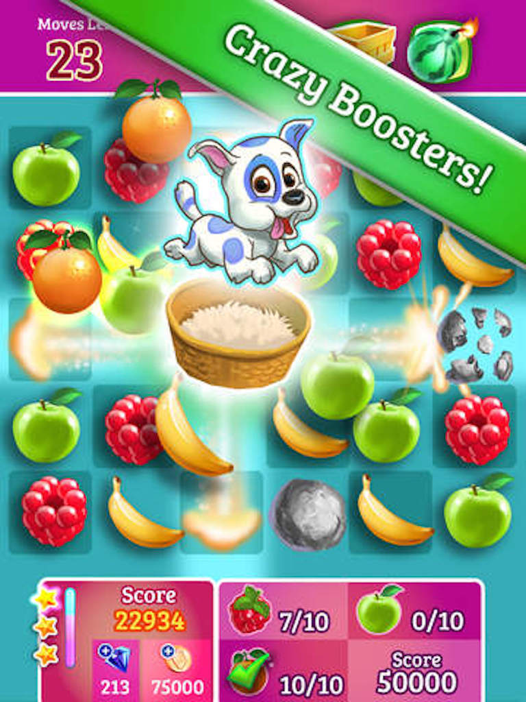 Fruit Chef - 3 juice mania match puzzle game