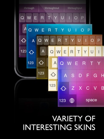 Screenshot #5 pour Keyboard - Color keyboard themes