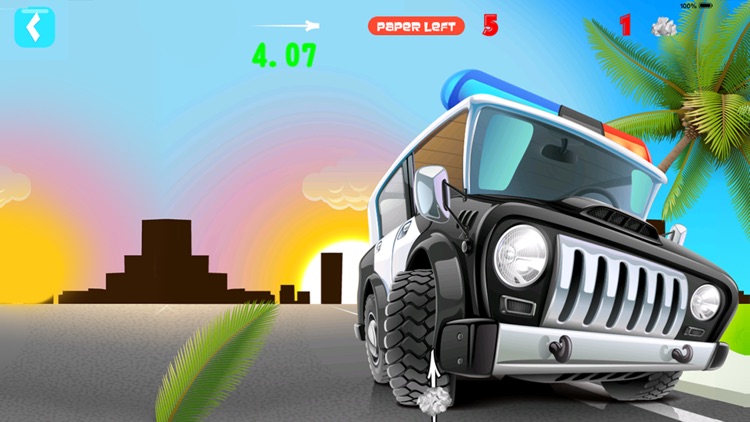 Police Toss - Throw Paper and don`t get in Jail