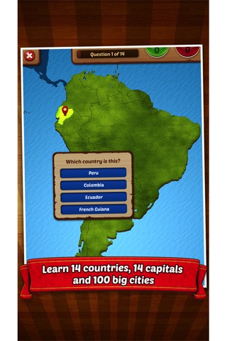 GeoFlight South America Pro screenshot 2