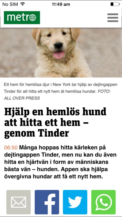 Metro Nyheter