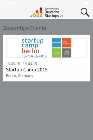 Startup Verband screenshot 2