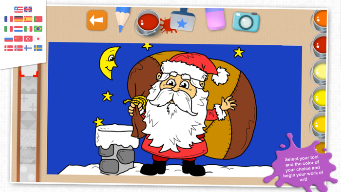 Chocolapps Art Studio - 儿童图画和填色图
