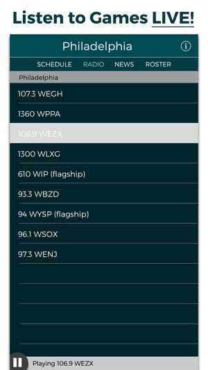 Philadelphia Football Radio & Live Scores(圖1)-速報App