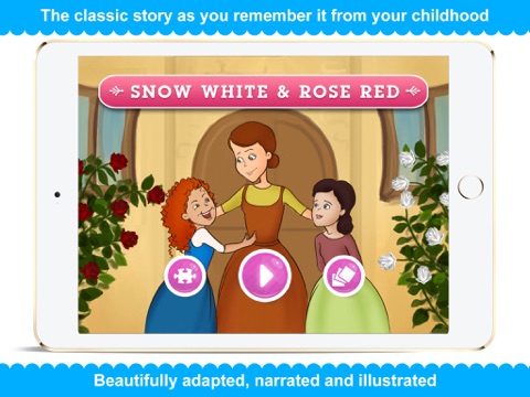 Snow White and Rose Red - Narrated Children Storyのおすすめ画像1