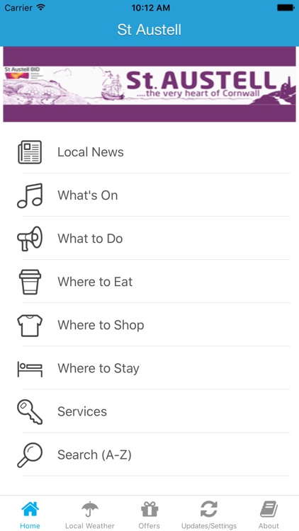St Austell App - Cornwall - Local Business & Travel Guide