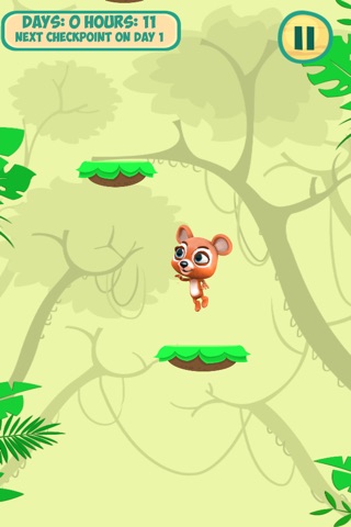 Jungle Bear Ninja Jump Game – Adventure of Funny Runner & Jumper on Exotic Island screenshot 3