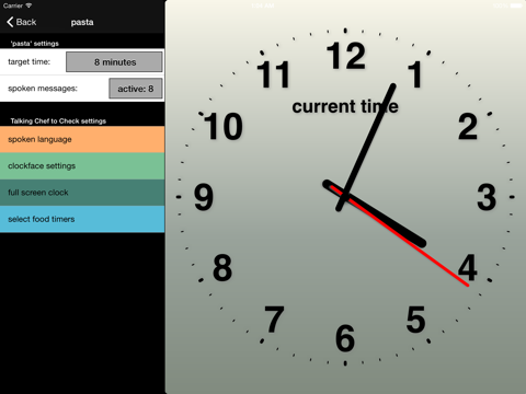Screenshot #6 pour Talking Chef Timers to Check TalkTime