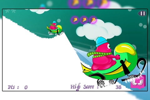 Ice Fun Free Valley : The Monster Snow Mobile Adventure - Free screenshot 2