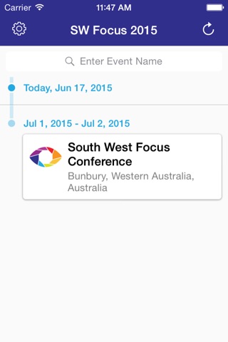 South West Focus Conference 2015 - Building a Region of Excellence screenshot 2