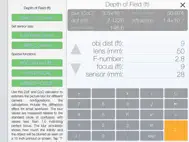 Hyperfocal - depth of field calculator with blur simulation and circle of confusion estimation ipad bilder 1