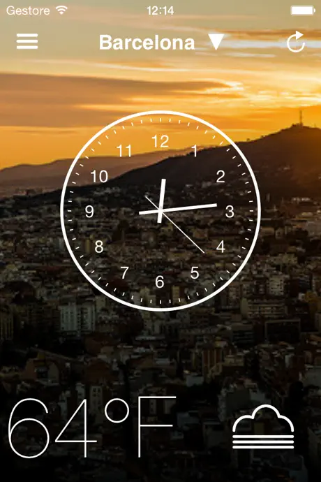 Weather & Clock