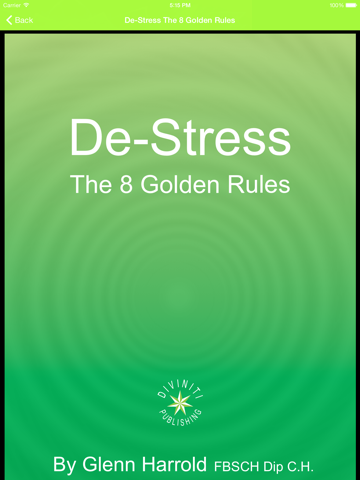 A Chakra Meditation by Glenn Harrold iPad screenshot 5 - Lifestyle app