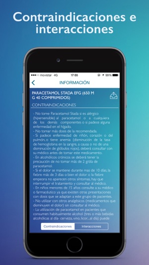Infarmon: Base de datos de fármacos sin receta. Interaccione(圖2)-速報App