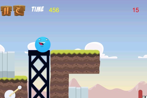 Blue Orange - Bounce the Clumsy Ball screenshot 2